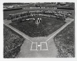 Opening day ceremonies for Rincon Valley Little League, Santa Rosa, California, 1962