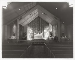 Apse of St. Sebastian Church, Sebastopol, California, 1957