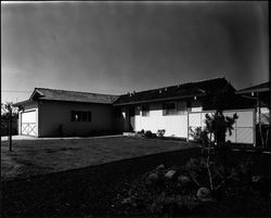 Model homes in Petaluma Gardens subdivision, Petaluma, California, 1966