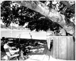 Clubhouse at the Vineyard Club, Geyserville, California, about 1963