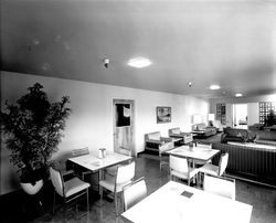 Dining room at Mayette Convalescent Hospital, Santa Rosa, California, 1962