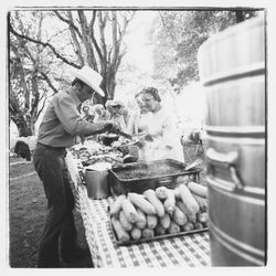 Barbecue at Annadel State Park, Santa Rosa, California, 1971