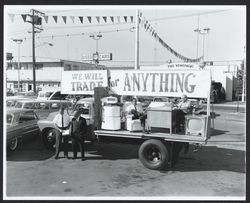 Bishop-Hansel Ford--we will trade anything, Santa Rosa, California, 1963