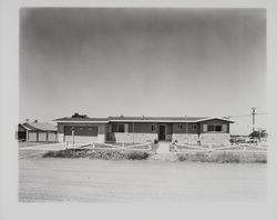 Model home at Park Royal Estates, Cotati, California, 1961