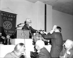 Past presidents day at Santa Rosa Rotary, Santa Rosa, California, February 18, 1963