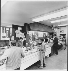 Delicatessen at the Sonoma Cheese Factory, Sonoma, California, 1972