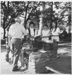 Picknicking at Howarth Park, Santa Rosa, California, 1970