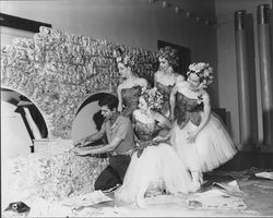 Ballet dancers, Santa Rosa, California, 1966