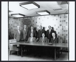 Board of directors of the Bank of Sonoma County, Sebastopol, California, 1972