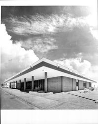 Exterior of the Northwest Regional Branch , Santa Rosa, California, 1968 Santa Rosa - Sonoma County Public Library