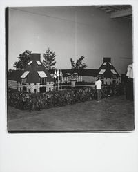 Hop Kiln Winery model done in grapefruit, Cloverdale, California, 1978