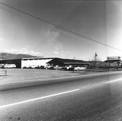 Buildings at MGM Brakes, Cloverdale, California, 1972