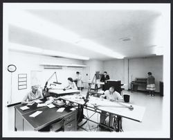 Interior of Sonoma County Abstract Bureau, Santa Rosa, California, 1963