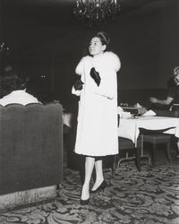 Fashion show in the Topaz Room, Santa Rosa, California, 1964