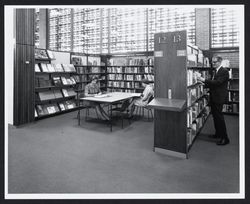 Alcove 12 and 13 in the Central Library, Santa Rosa