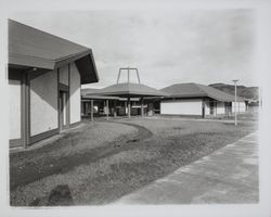 Exterior of Binkley School, Santa Rosa, California, 1972