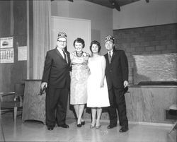 Santa Rosa Shriners and their wives, Santa Rosa, California, January 26, 1963
