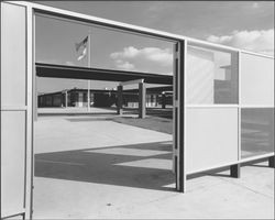 Exterior of Cook Junior High, Santa Rosa, California, 1959