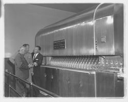 Bottle washer at Pepsi Cola Bottling Company, Santa Rosa, California, 1960