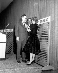 Chamber of Commerce awards being given to various people, Santa Rosa, California, 1961