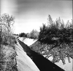 Unidentified flood control channel in east Santa Rosa