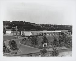 Buildings at Santa Rosa Memorial Park, Santa Rosa, California, 1962