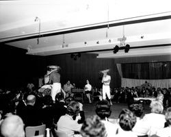 Guys and Dolls being performed at the Flamingo Hotel