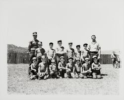 Athletics, a Rincon Valley Little League team, Santa Rosa, California, 1962