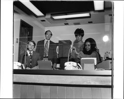 Unidentified city employees, Santa Rosa, California, 1969