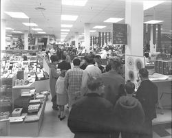 Interior views of J. C. Penney department store in Coddingtown at Christmas, Santa Rosa, California, June 8, 1971