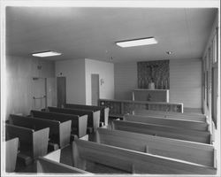 Chapel at Ursuline High School, Santa Rosa, California, 1958