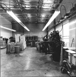 Interior scene at National Controls plants