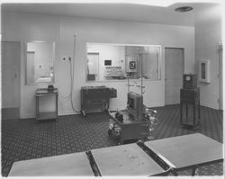 Rooms and equipment at Kelly Institute, Santa Rosa, California, 1963