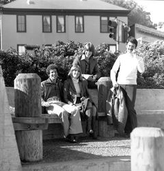 Mattei Brothers men's and women's fashions modeled along the Sausalito waterfront