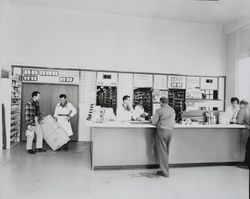 Parts Department at Bishop Hansel Ford, Santa Rosa, California, 1963