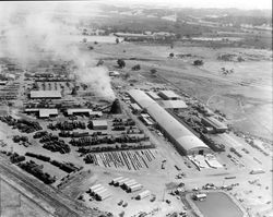 Aerial view of Speed Space buildings and surrounding area