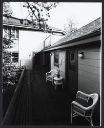 Rear of home at 1111 McDonald Avenue, Santa Rosa, California, 1979