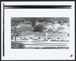 Model homes at Wikiup Rancho Estates, Santa Rosa, California, 1962