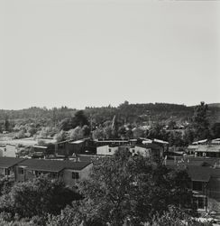 Exterior view of Santa Rosa Garden Apartments complex under construction