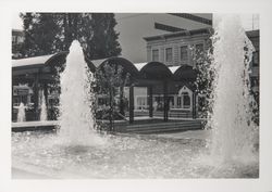 Fountains of Courthouse Square, Santa Rosa, California, 1968