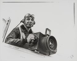 Don Meacham in flying togs