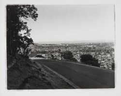 View of Santa Rosa, California, from Ridgeview Drive, 1967