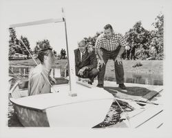 Kiwanis Club members at Howarth Park, Santa Rosa, California, 1962