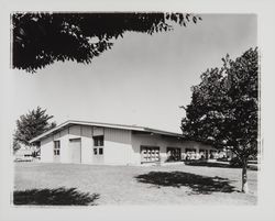 Arts and Crafts building at the Fairgrounds, Santa Rosa, California, 1960