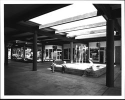 Fountain at St. Francis Shopping Center, Santa Rosa, California, 1968