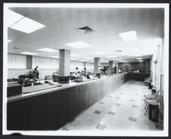 Interior of the Office of the County Clerk, Santa Rosa, California, 1966