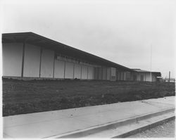 Thomas Page Elementary School under construction, Cotati, California, 1963