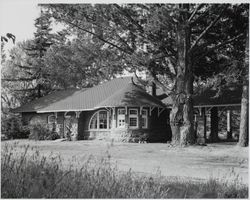 Southern Pacific Railroad depot, Kenwood, California, 1960?