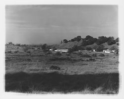 Horse barn and corral on Community Health Association property at 2759 Bennett Valley Road, Santa Rosa, California, 1963