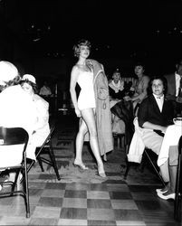 Fashion show at El Rancho, Santa Rosa, California, 1961